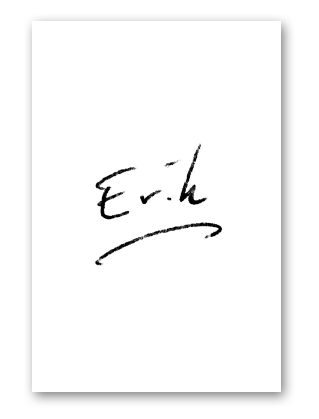 Herinneringsboek Erik